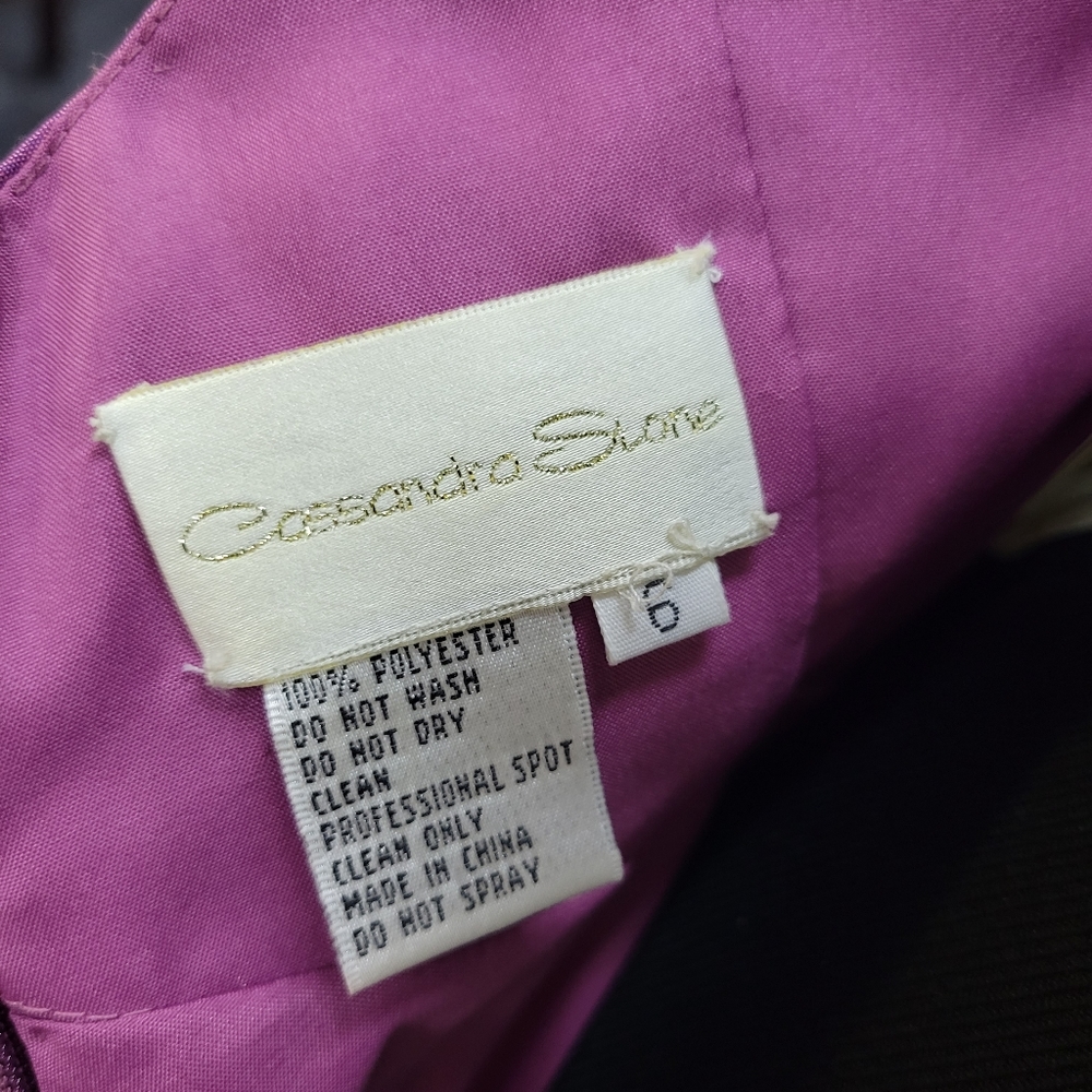 CASSANDRA STONE AMETHYST DRESS - Picture 11 of 13